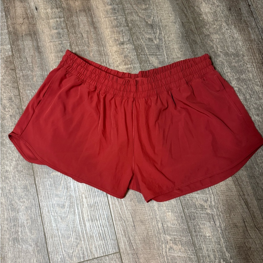 Women's Red Shorts